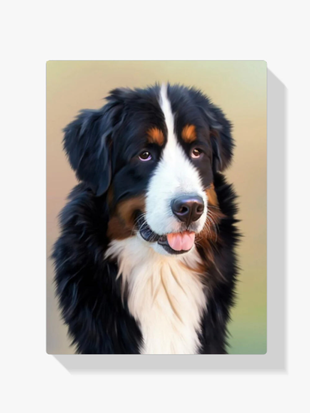 Berner Sennenhund - Malen nach Zahlen