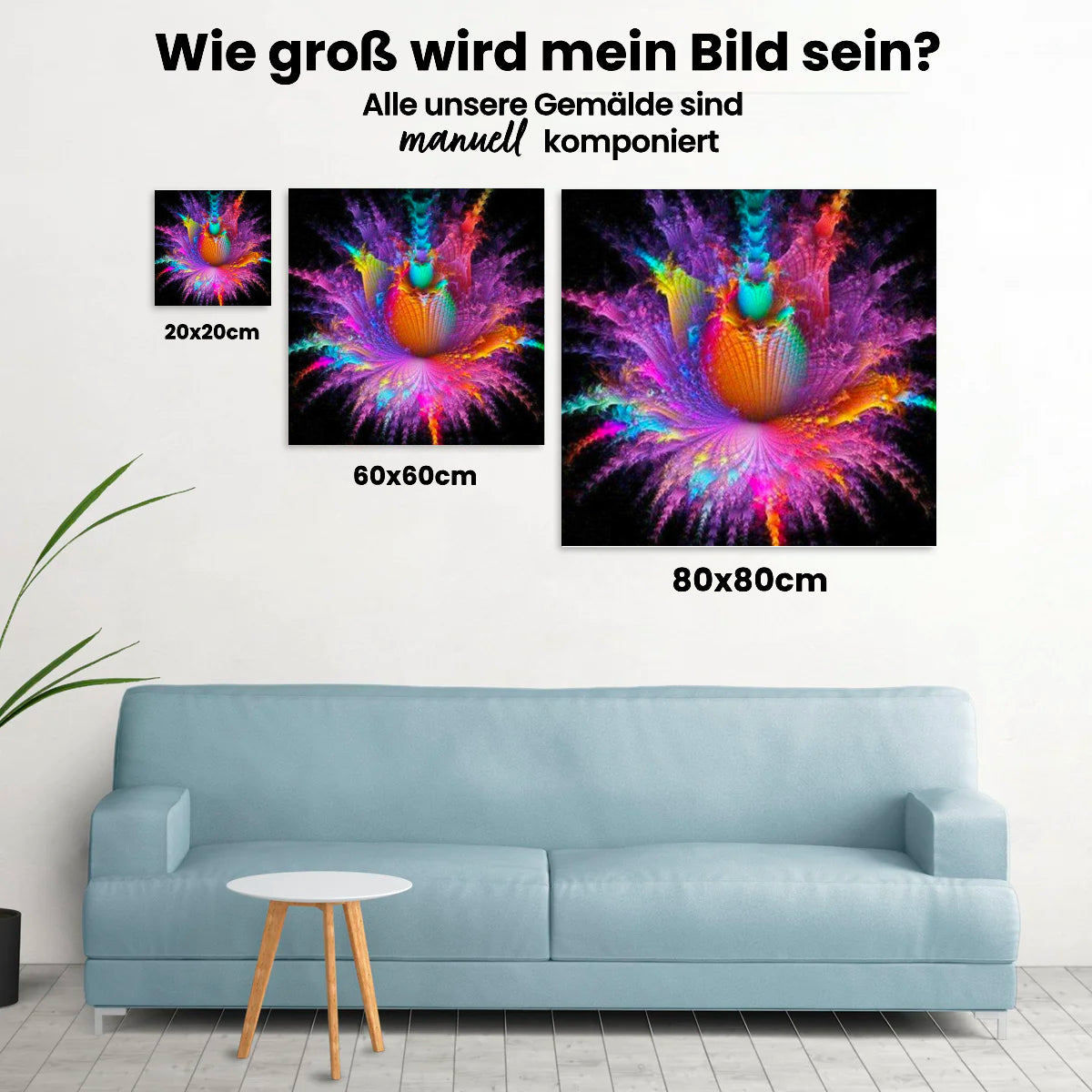Blum Farbe Bunt - Malen nach Zahlen