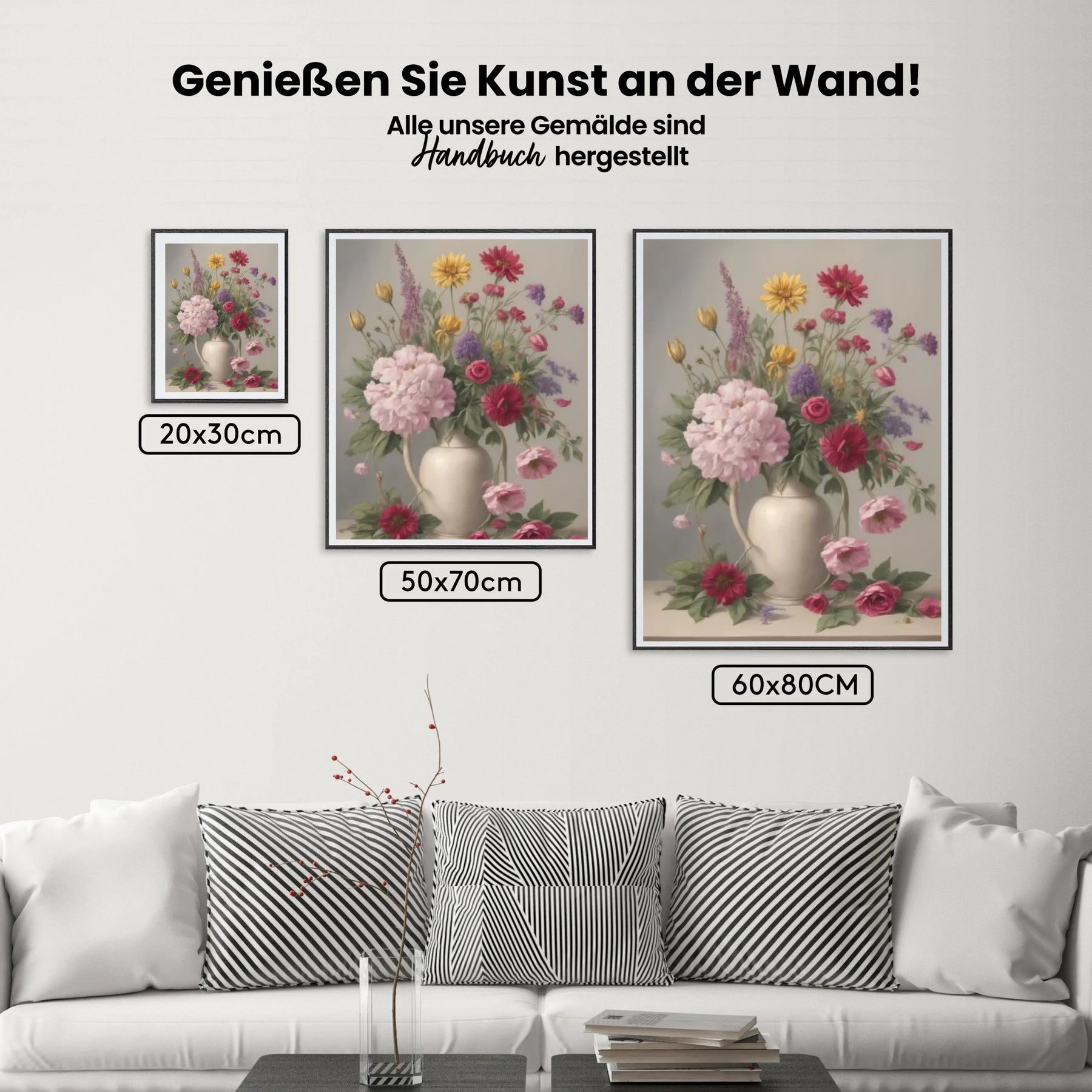 Blumen - Malen nach Zahlen