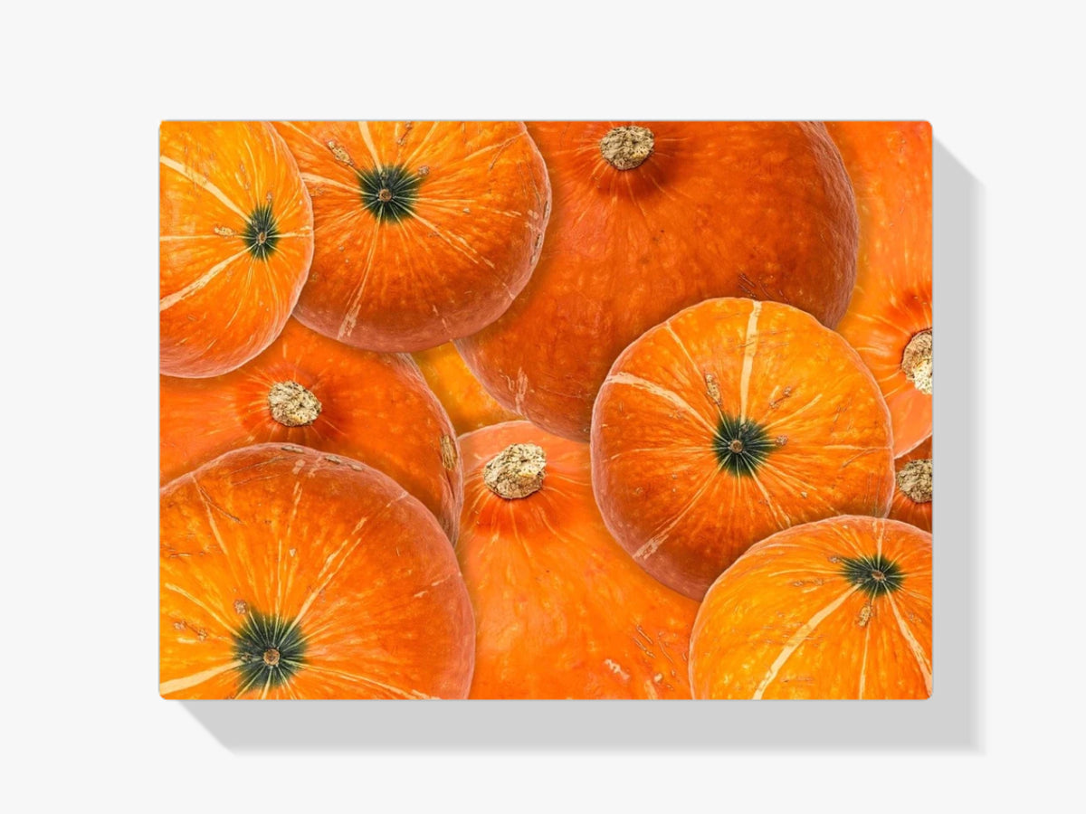 Collage von Kürbissen - Malen nach Zahlen