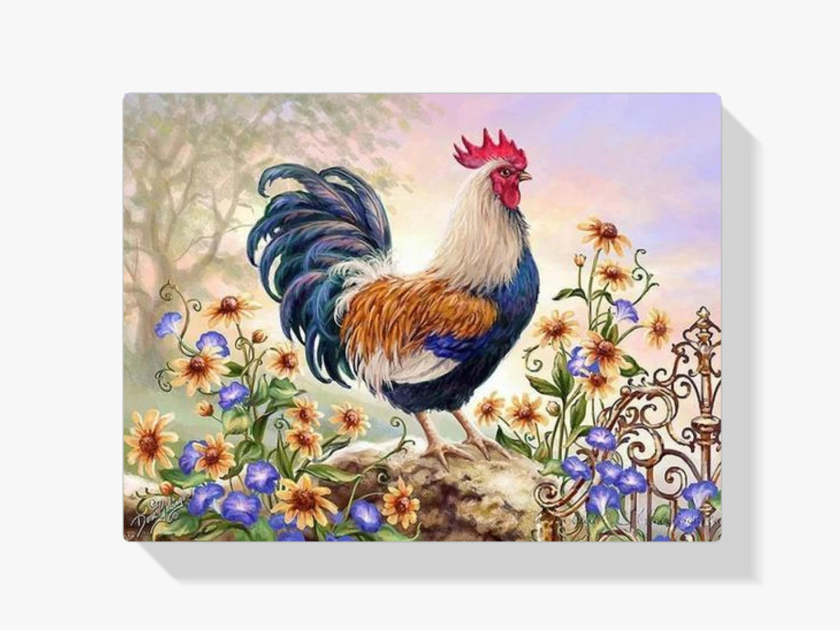 Der frühe Vogel - Malen nach Zahlen