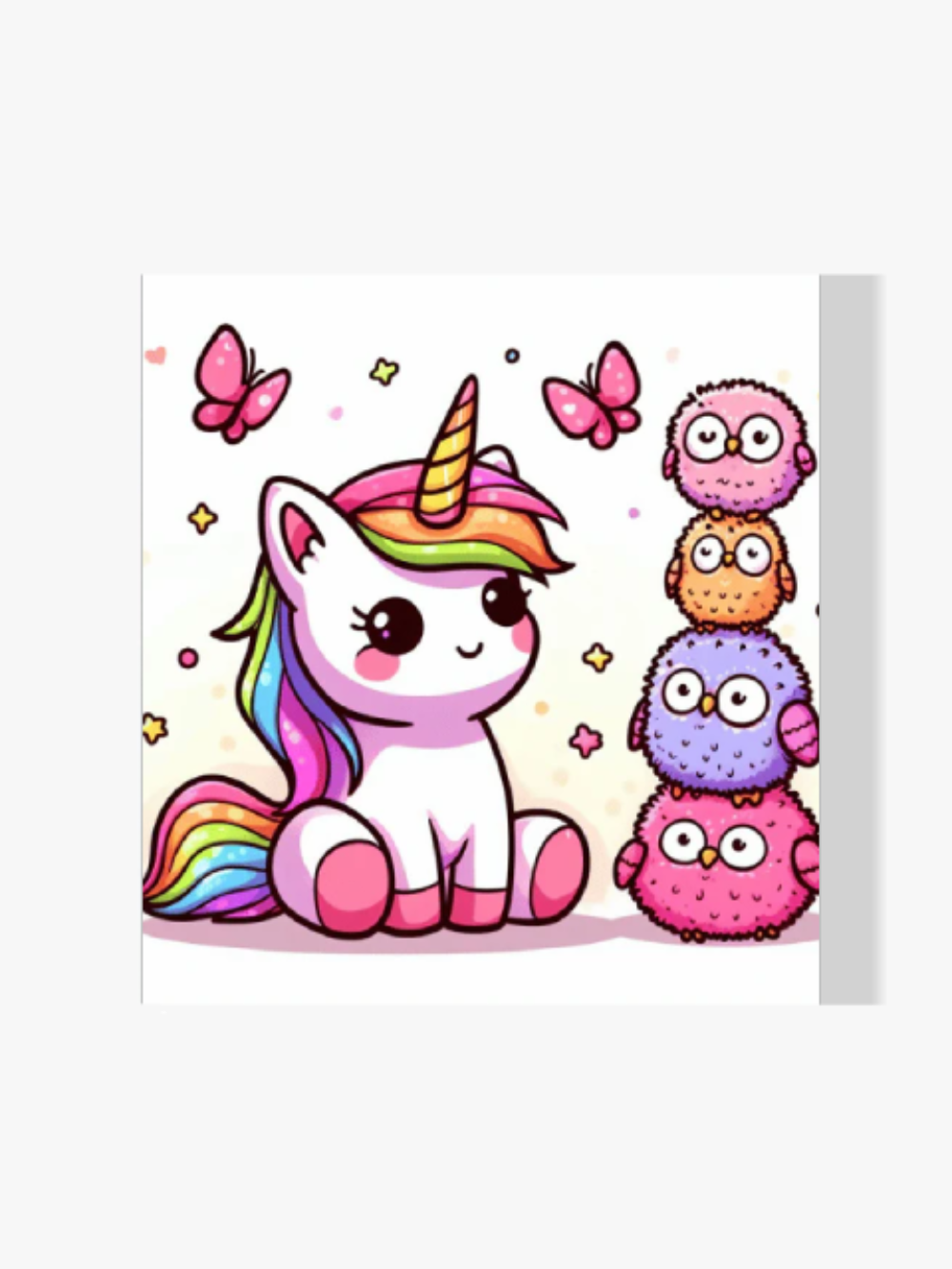 Einhorn Mit Freunden - Malen nach Zahlen