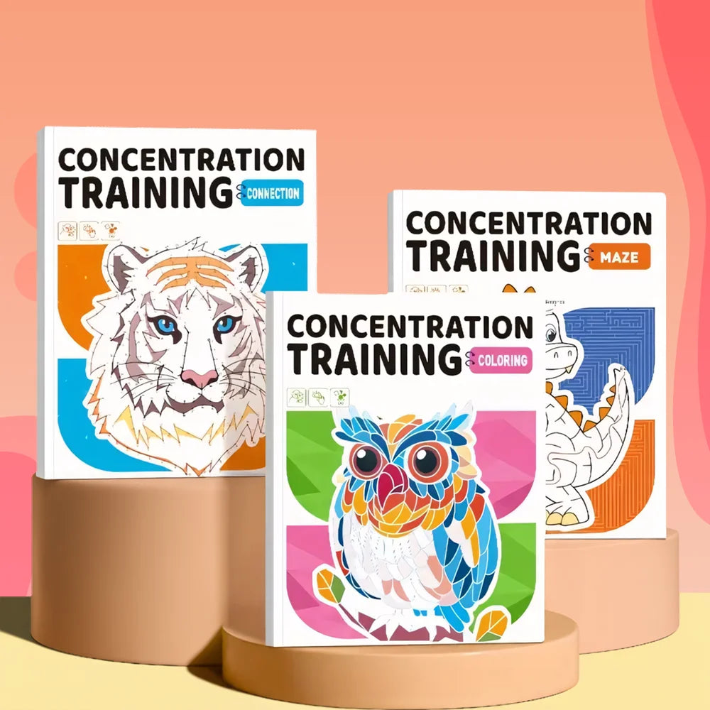 Måla efter siffror - 6 minimålningar | Set med abstrakta affirmationer