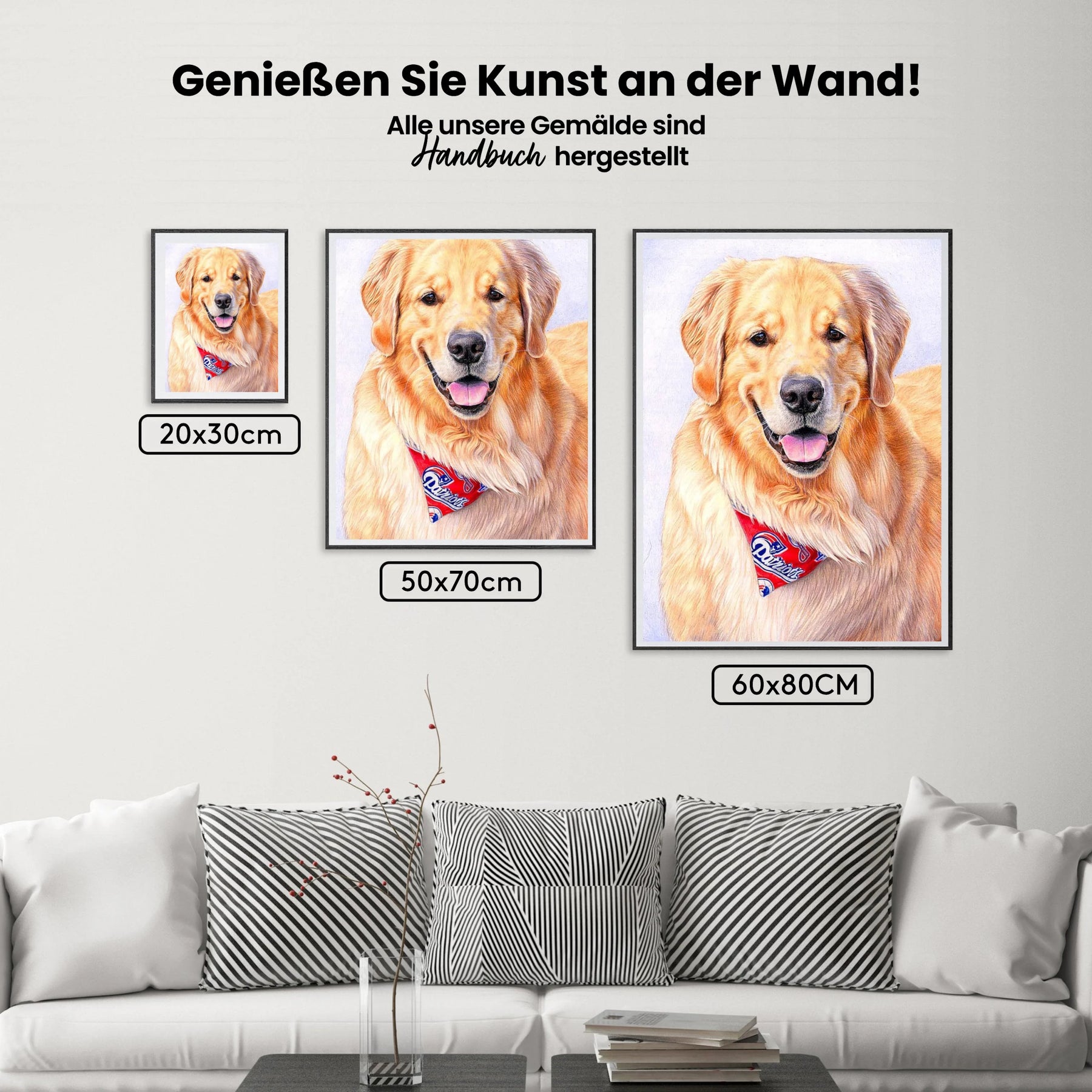 Golden Retriever - Malen nach Zahlen