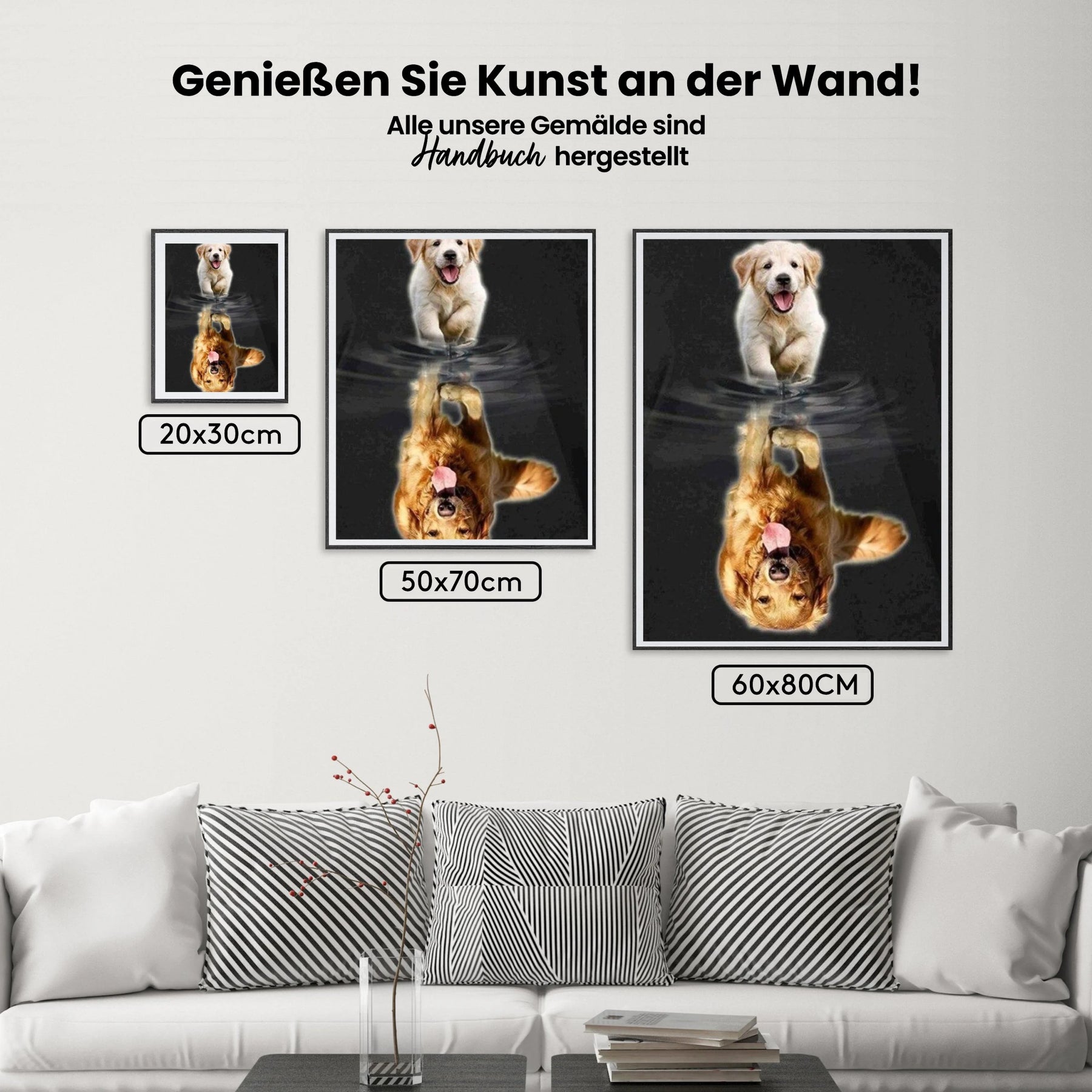 Golden Retriever - Malen nach Zahlen