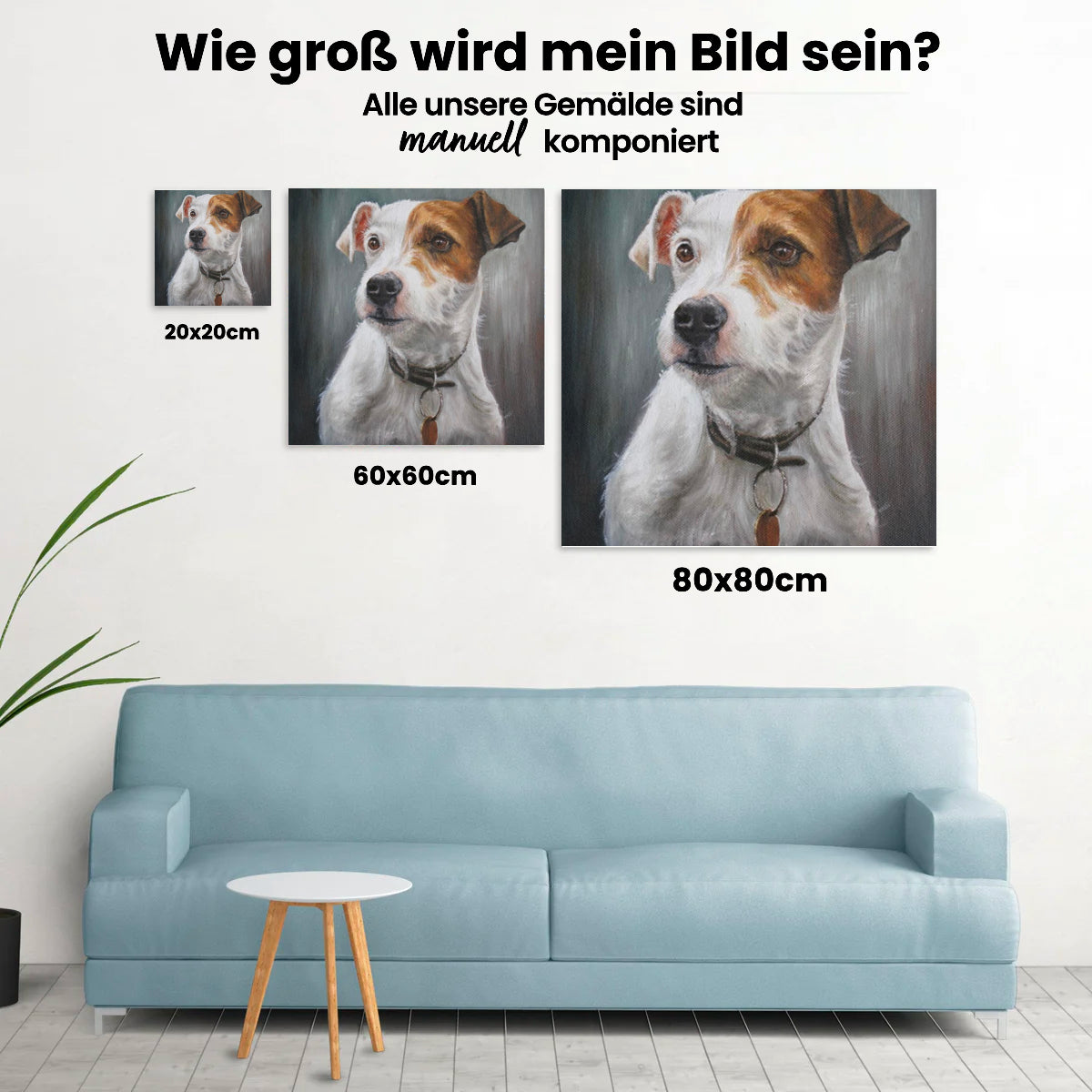Jack Russell - Malen nach Zahlen