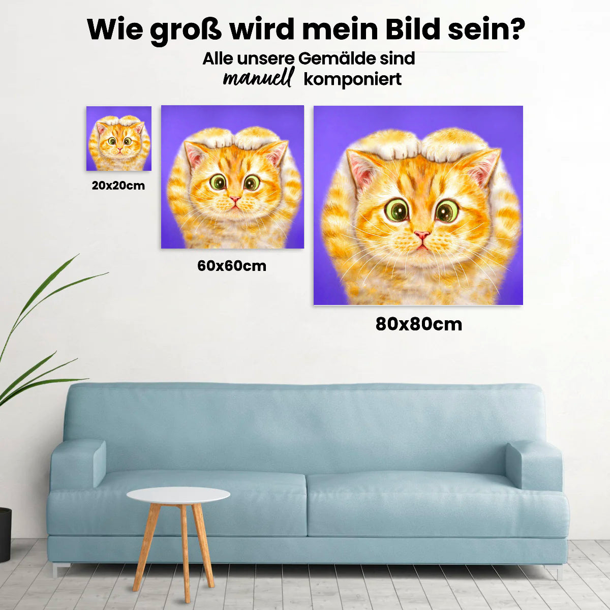 Katze - Malen nach Zahlen