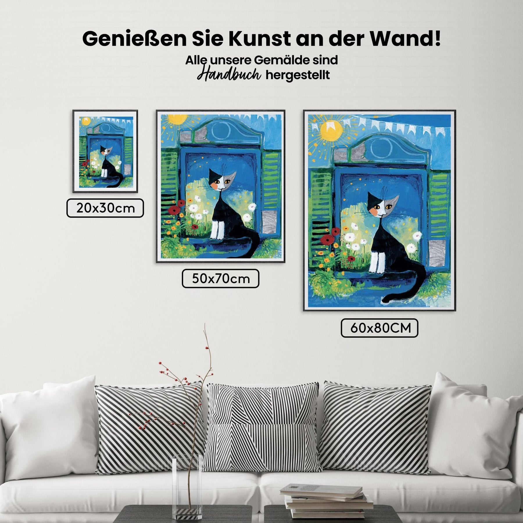 Katze - Malen nach Zahlen