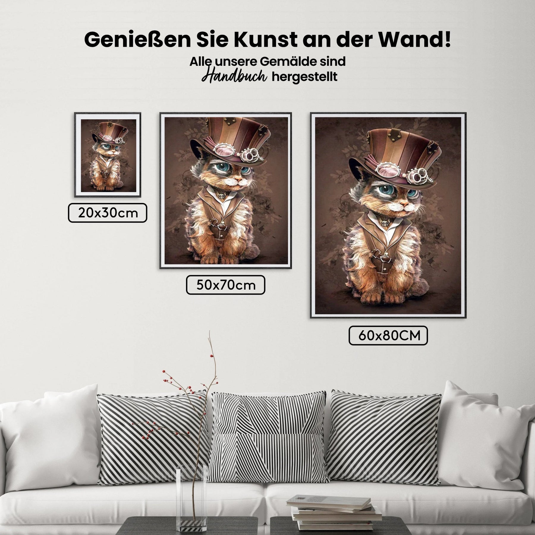 Katze - Malen nach Zahlen