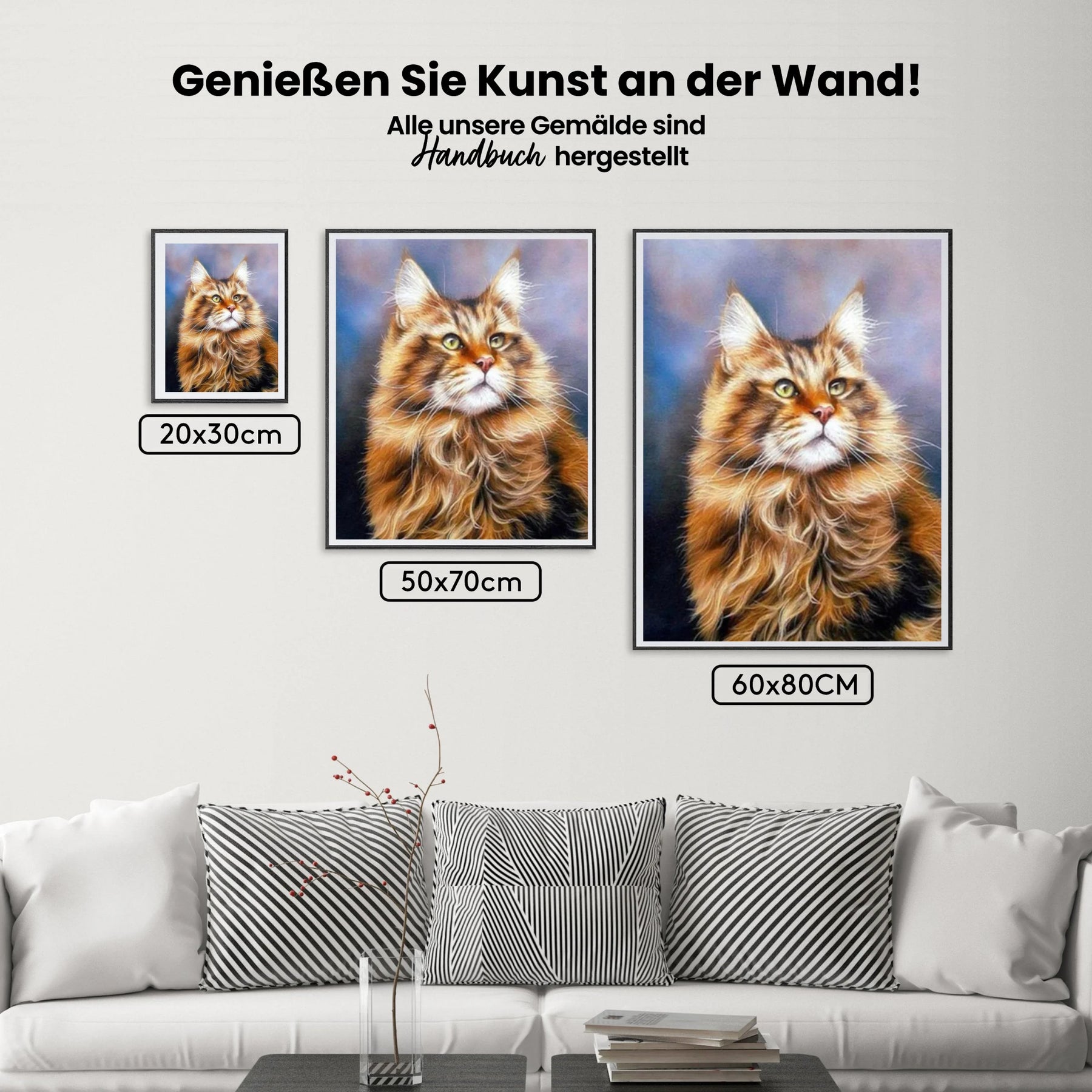 Katze - Malen nach Zahlen