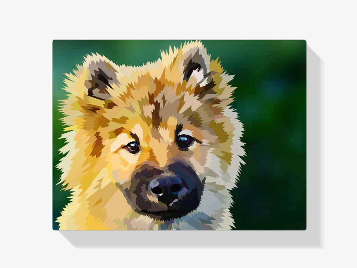 Kleiner Welpe - Malen nach Zahlen