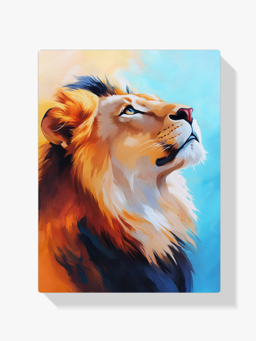 Malen nach Zahlen – Königlicher Goldener Löwe