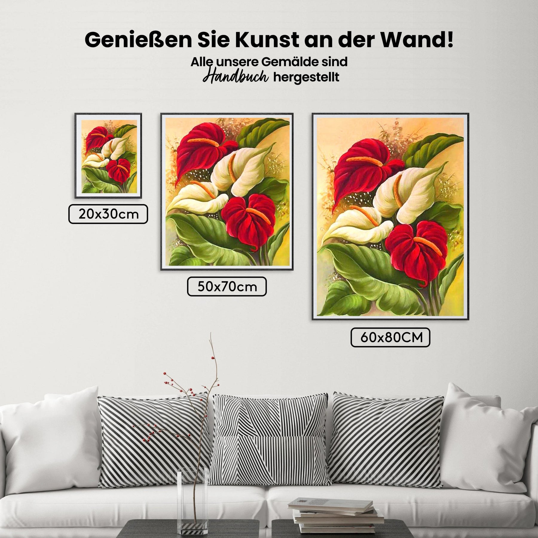 Lilien - Malen nach Zahlen
