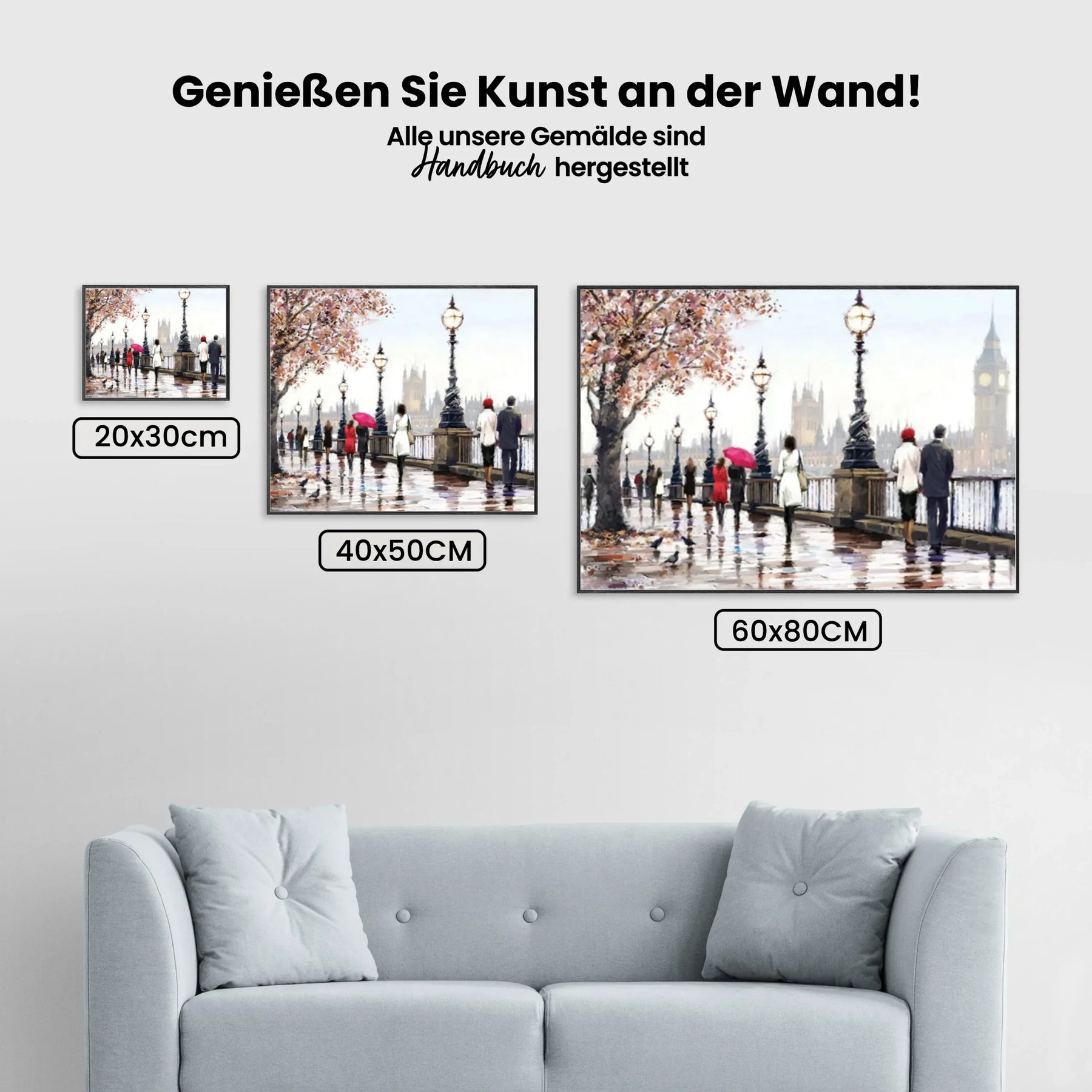 London - Malen nach Zahlen