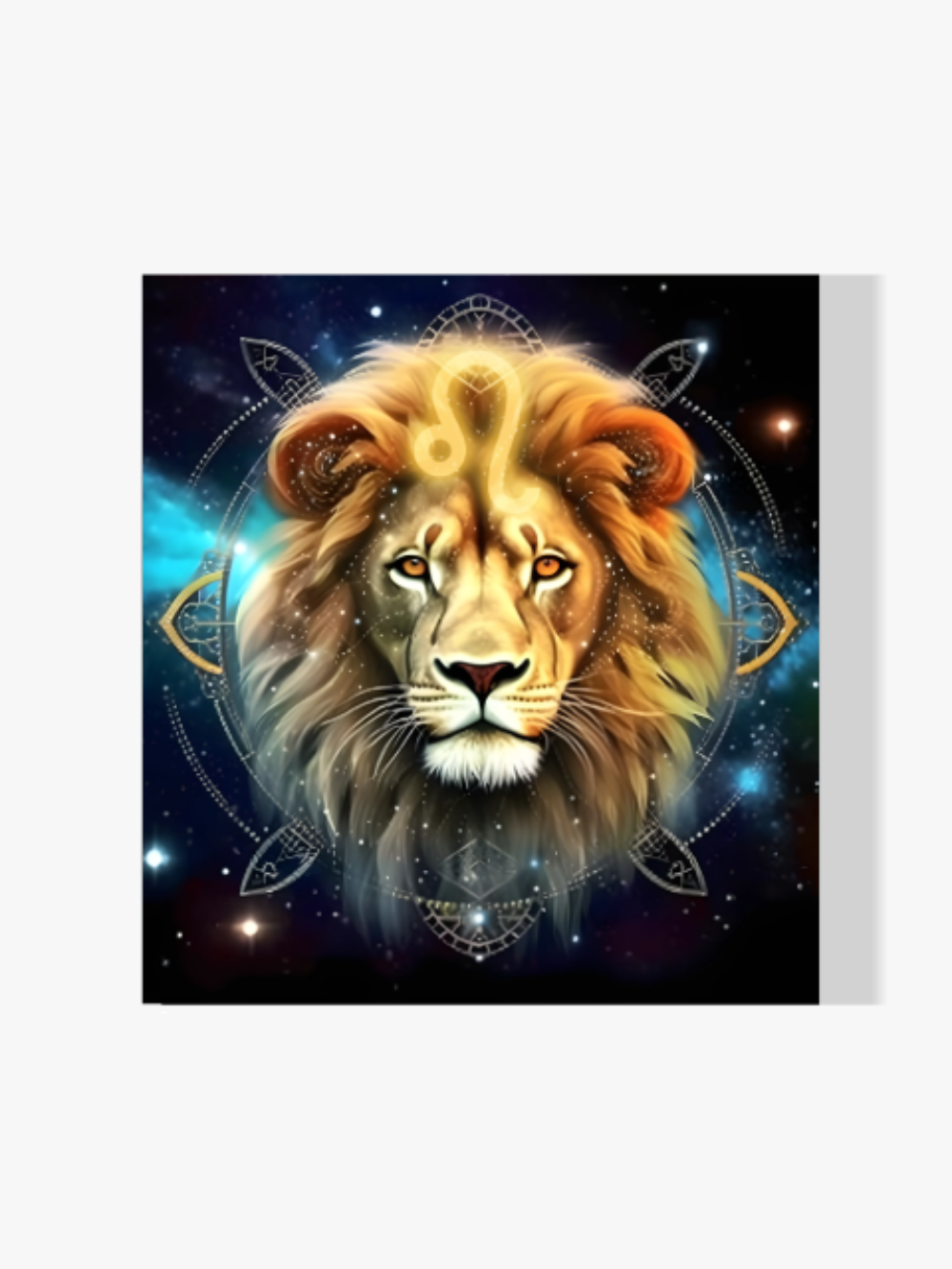 Mächtiger Löwe - Malen nach Zahlen