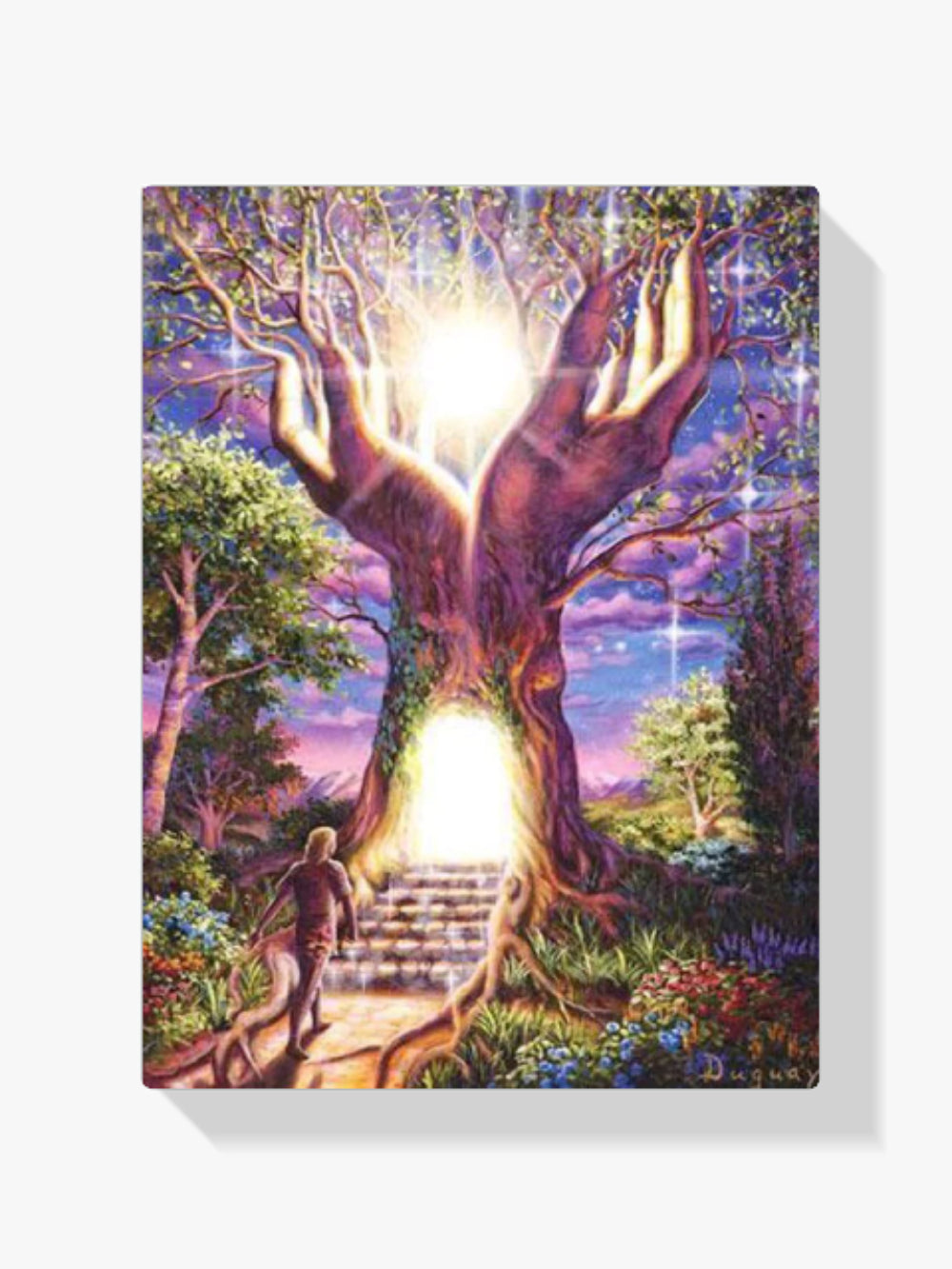 Magischer Baum - Malen nach Zahlen