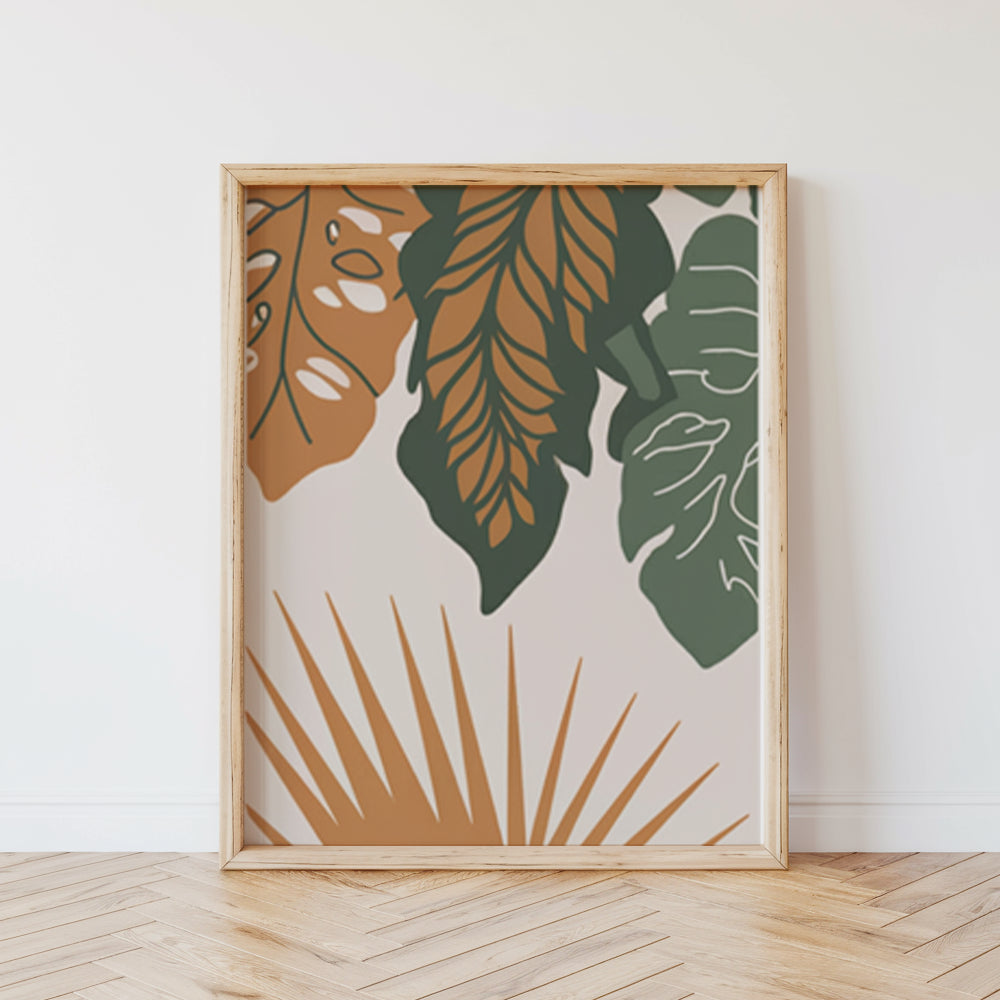 Måla efter siffror - 6 minimålningar | Boho Edition-set