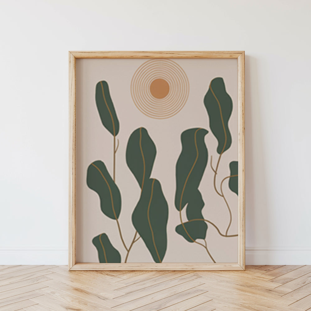 Måla efter siffror - 6 minimålningar | Boho Edition-set