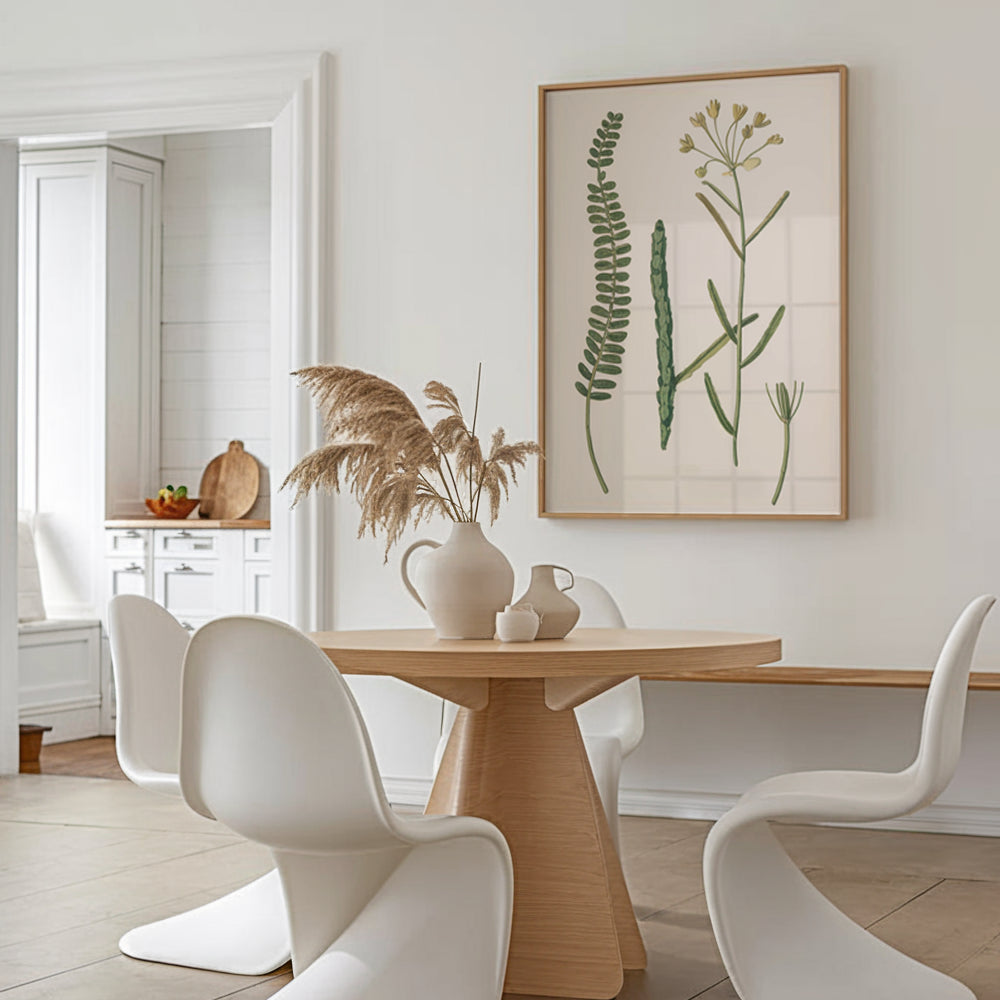 Måla efter siffror - 6 minimålningar | Botaniska växter 2.0 Edition-set