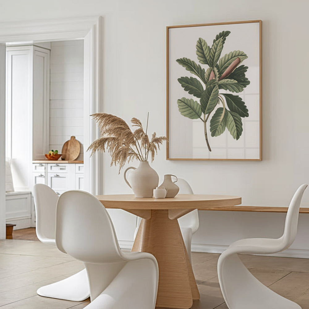 Måla efter siffror - 6 minimålningar | Botaniska växter-utgåva