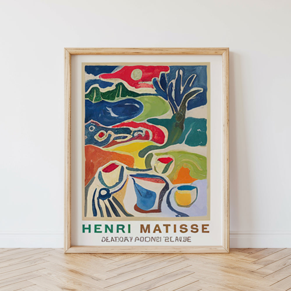 Måla efter siffror - 6 minimålningar | Matisse mästerverk utgåva set
