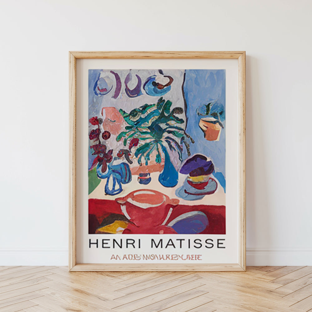 Måla efter siffror - 6 minimålningar | Matisse mästerverk utgåva set
