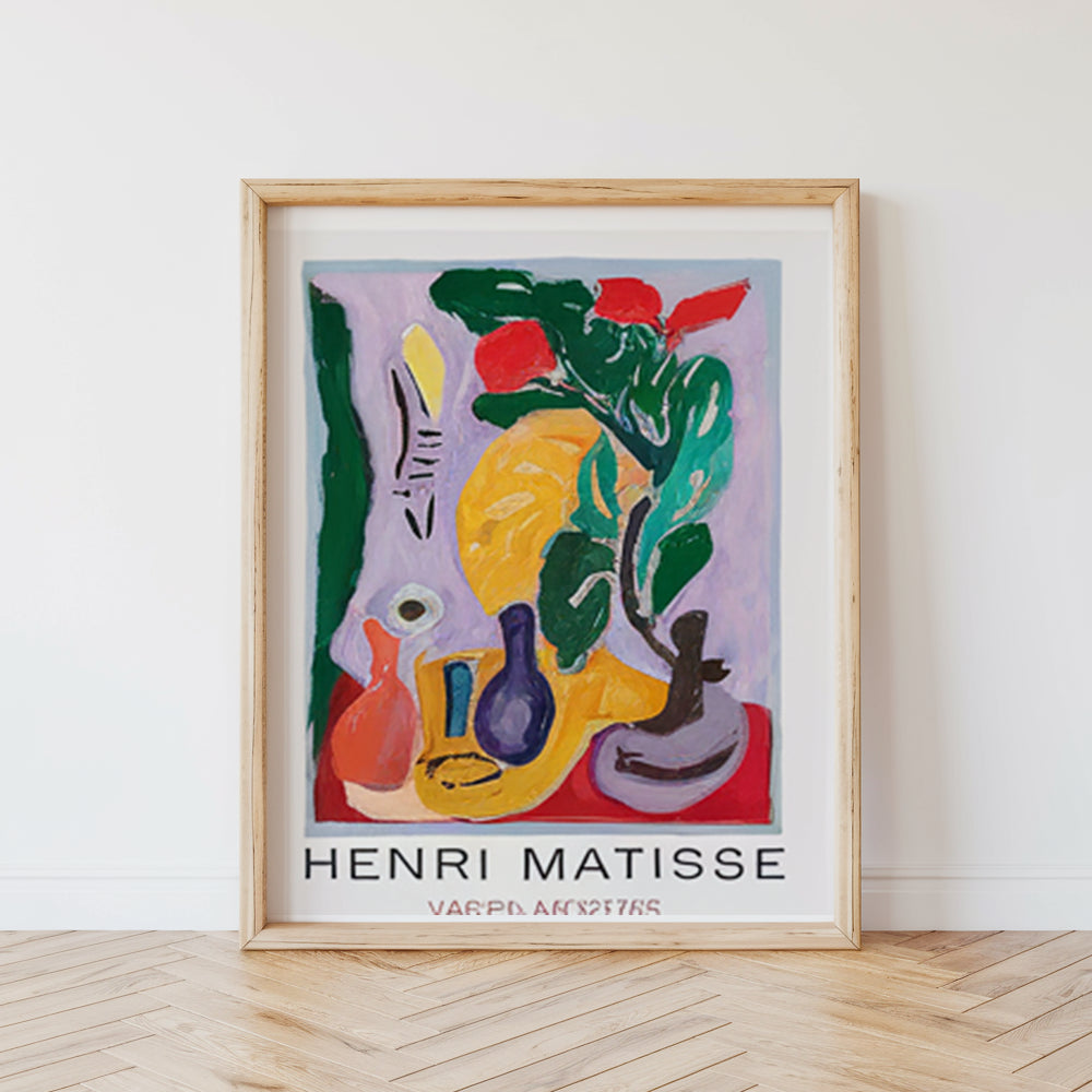 Måla efter siffror - 6 minimålningar | Matisse mästerverk utgåva set
