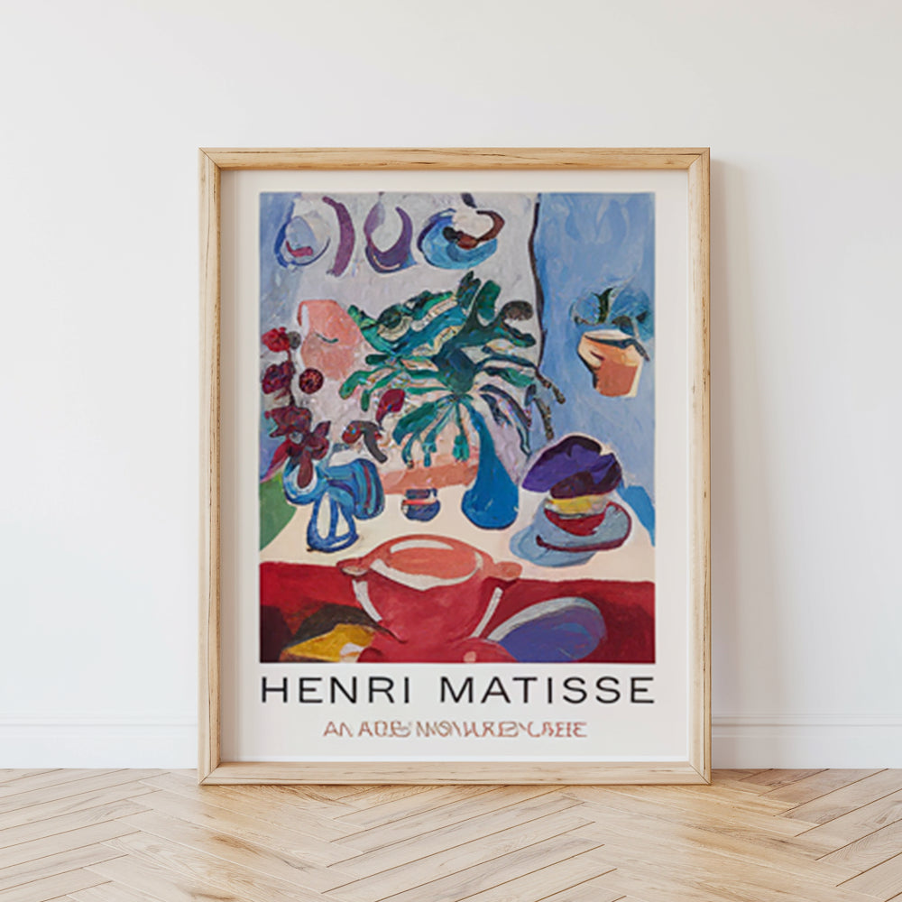 Måla efter siffror - 6 minimålningar | Matisse mästerverk utgåva set