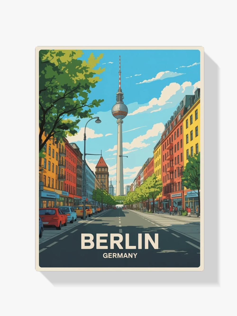 Malen nach Zahlen – Berlin, Deutschland (2)