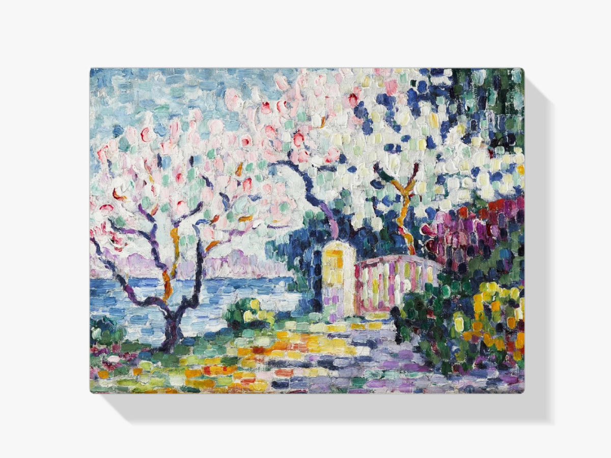 Malen nach Zahlen - Blühende Bäume