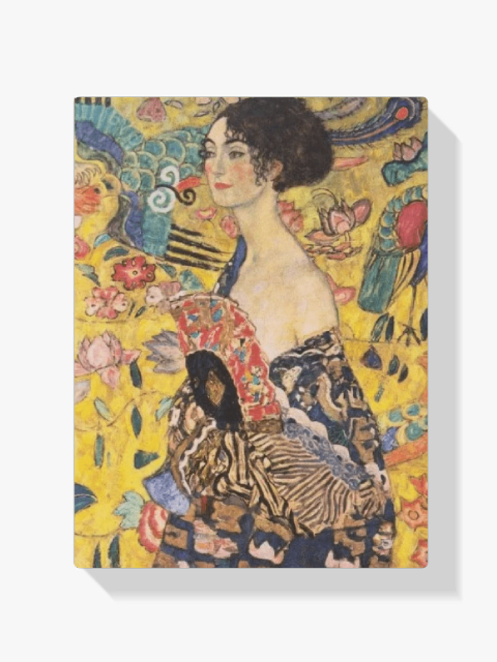 Malen nach Zahlen - Dame mit Fächer