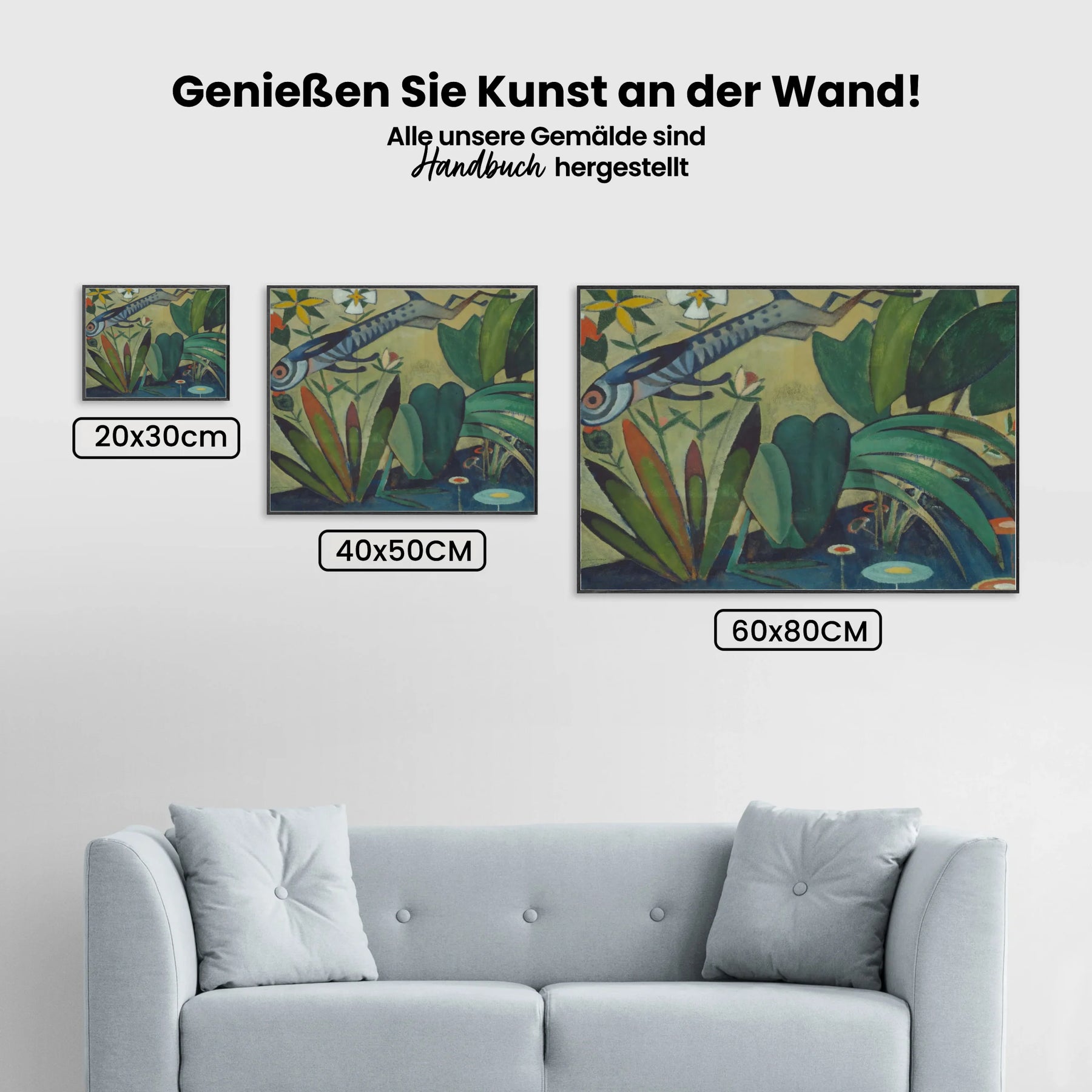 Malen nach Zahlen – Der Sprung des Kaninchens
