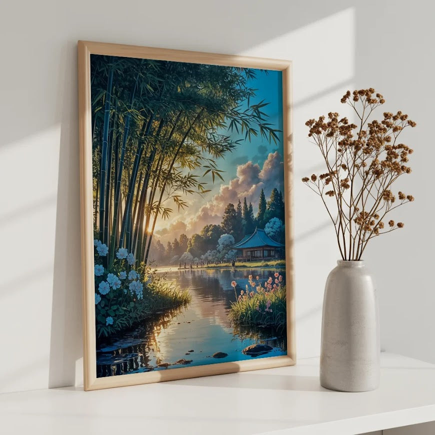 Måla efter siffror - Ekon från bambuskogen