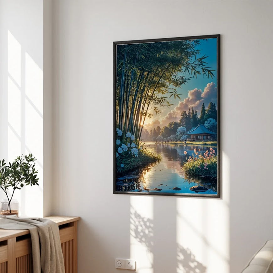 Måla efter siffror - Ekon från bambuskogen