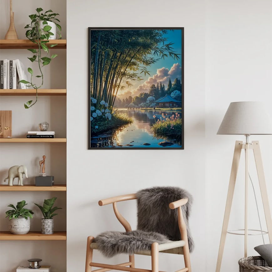 Måla efter siffror - Ekon från bambuskogen
