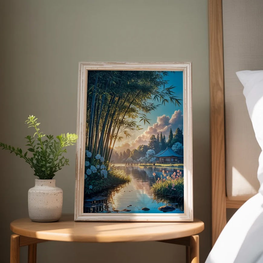 Måla efter siffror - Ekon från bambuskogen
