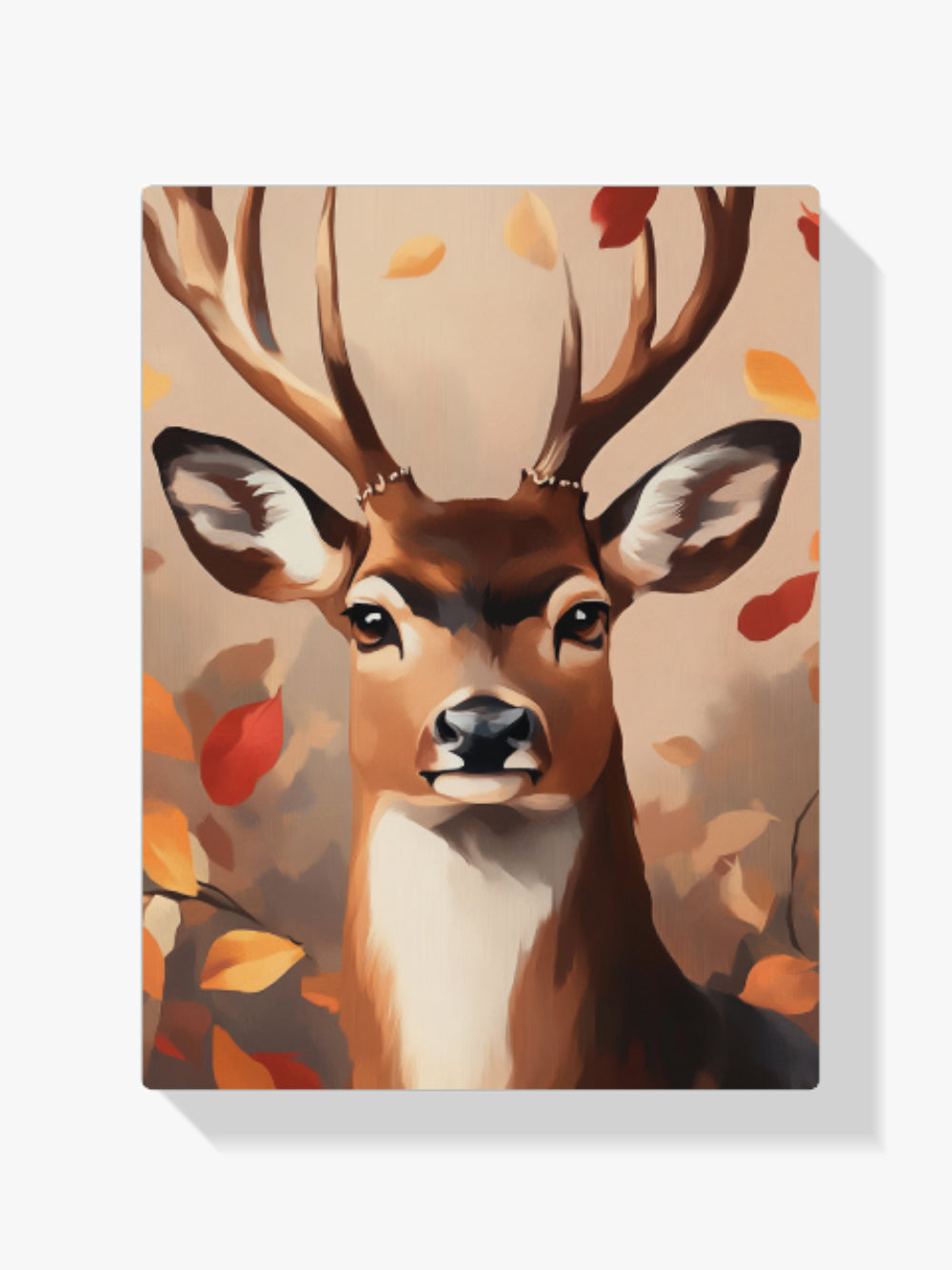 Malen nach Zahlen – Majestätischer Waldhirsch