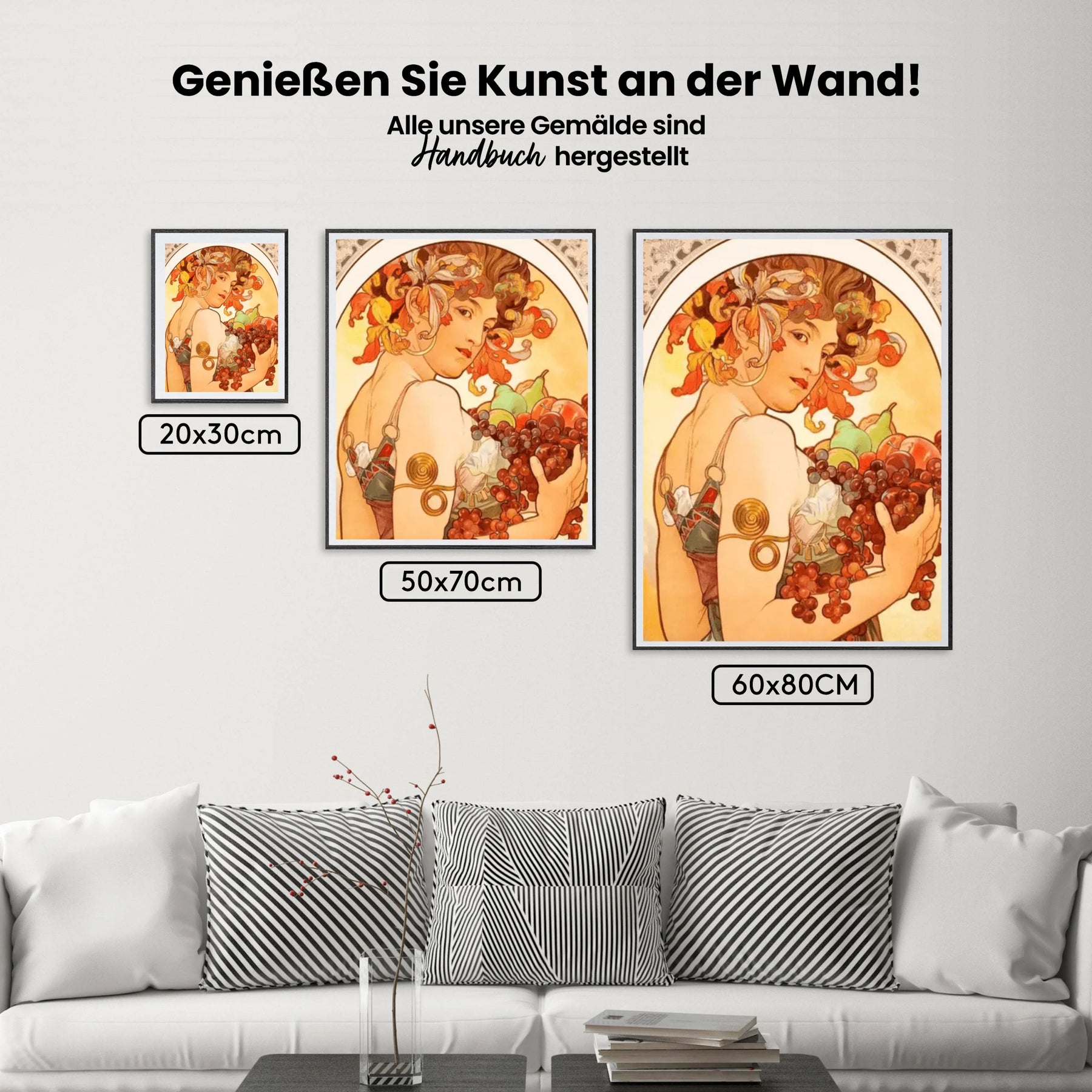 Malen nach Zahlen - Obst