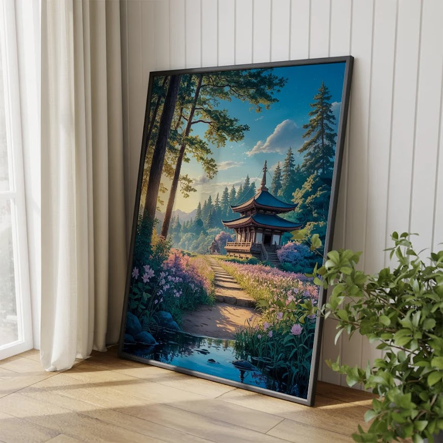 Måla efter siffror - Vägen till det dolda templet