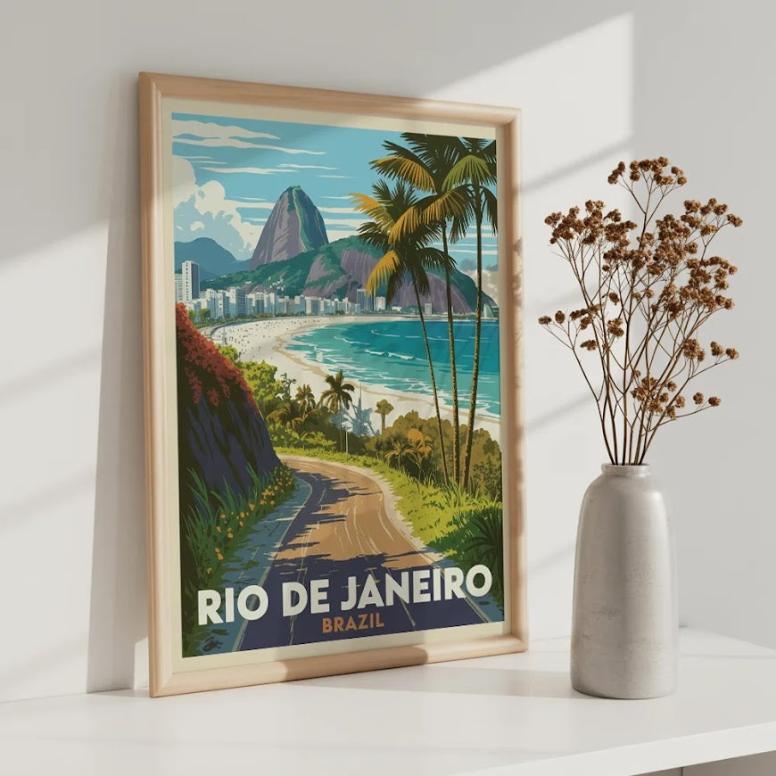 Måla efter siffror - Rio, Brasilien