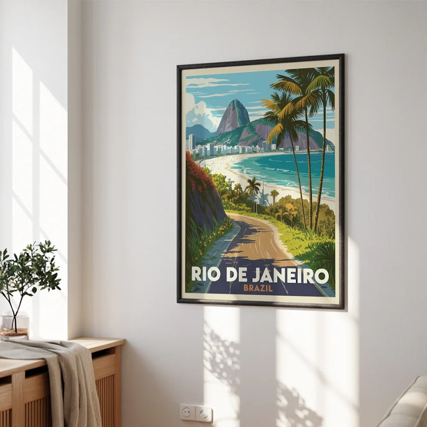 Måla efter siffror - Rio, Brasilien