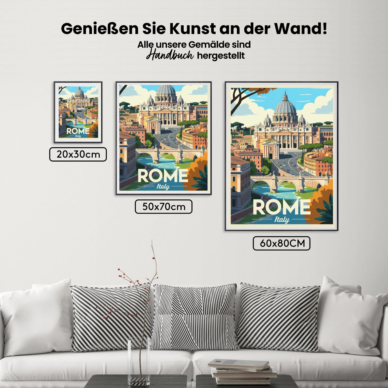 Måla efter siffror - Rom, Italien