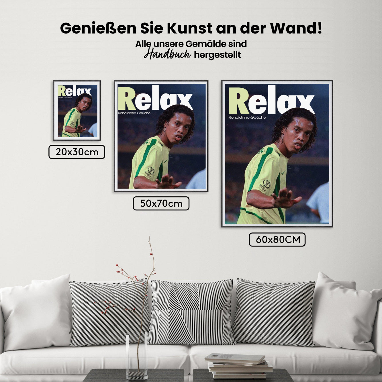 Måla efter siffror - Ronaldinho