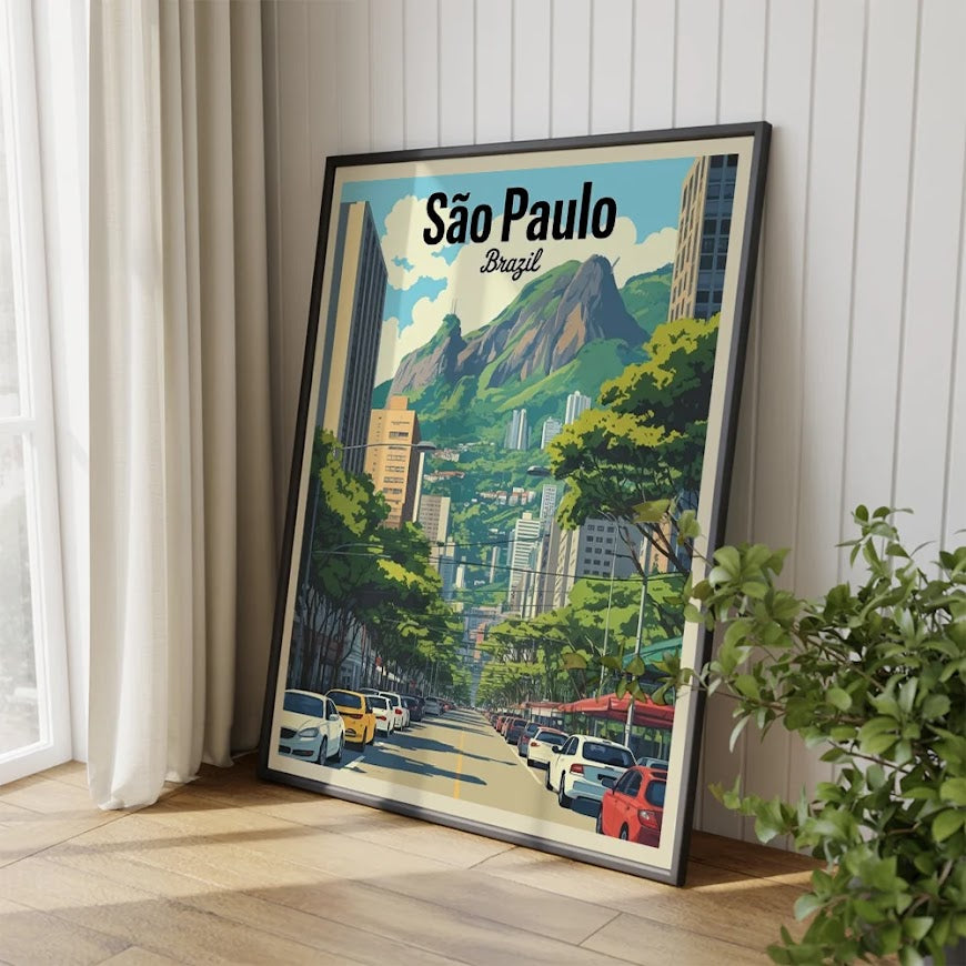 Måla efter siffror - São Paulo, Brasilien