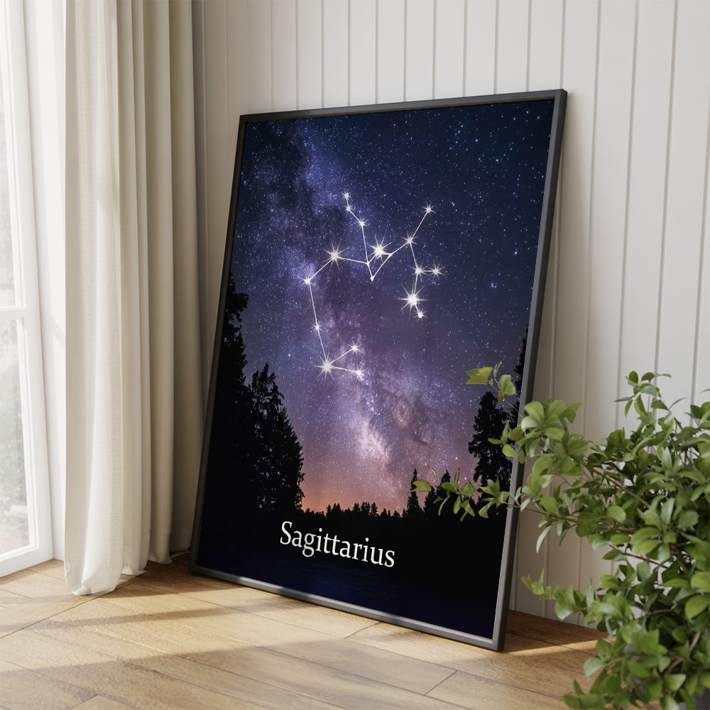 Måla efter siffror - Stjärntecken - Skytten