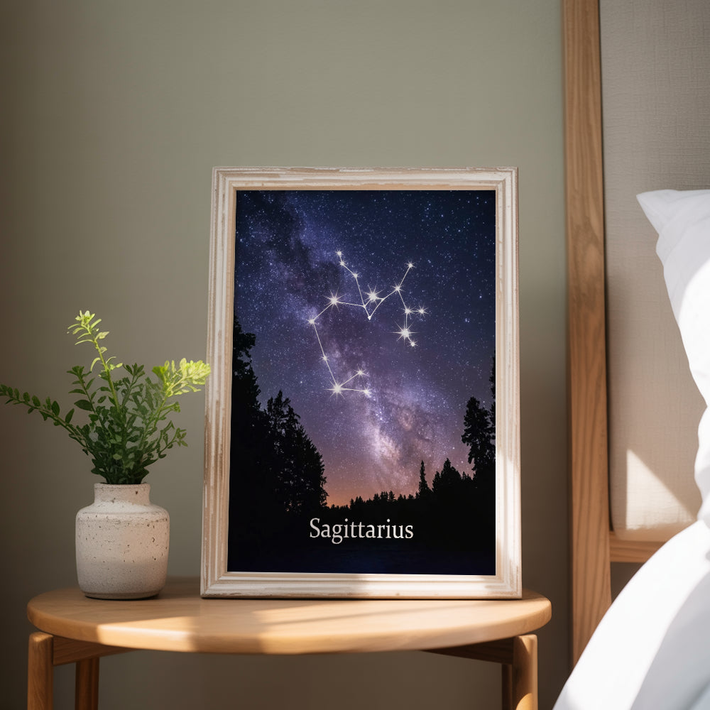 Måla efter siffror - Stjärntecken - Skytten