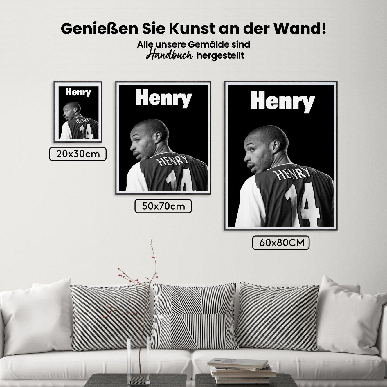 Måla efter siffror - Thierry Henry