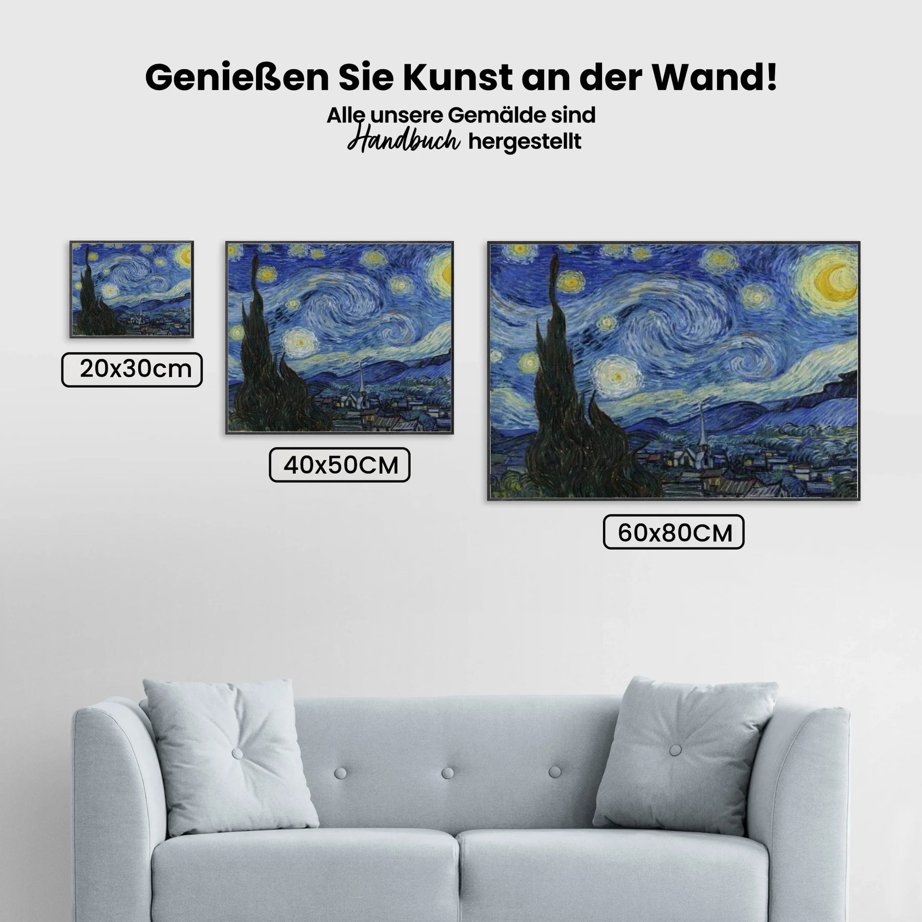 Måla efter siffror - Van Gogh Stjärnnatt
