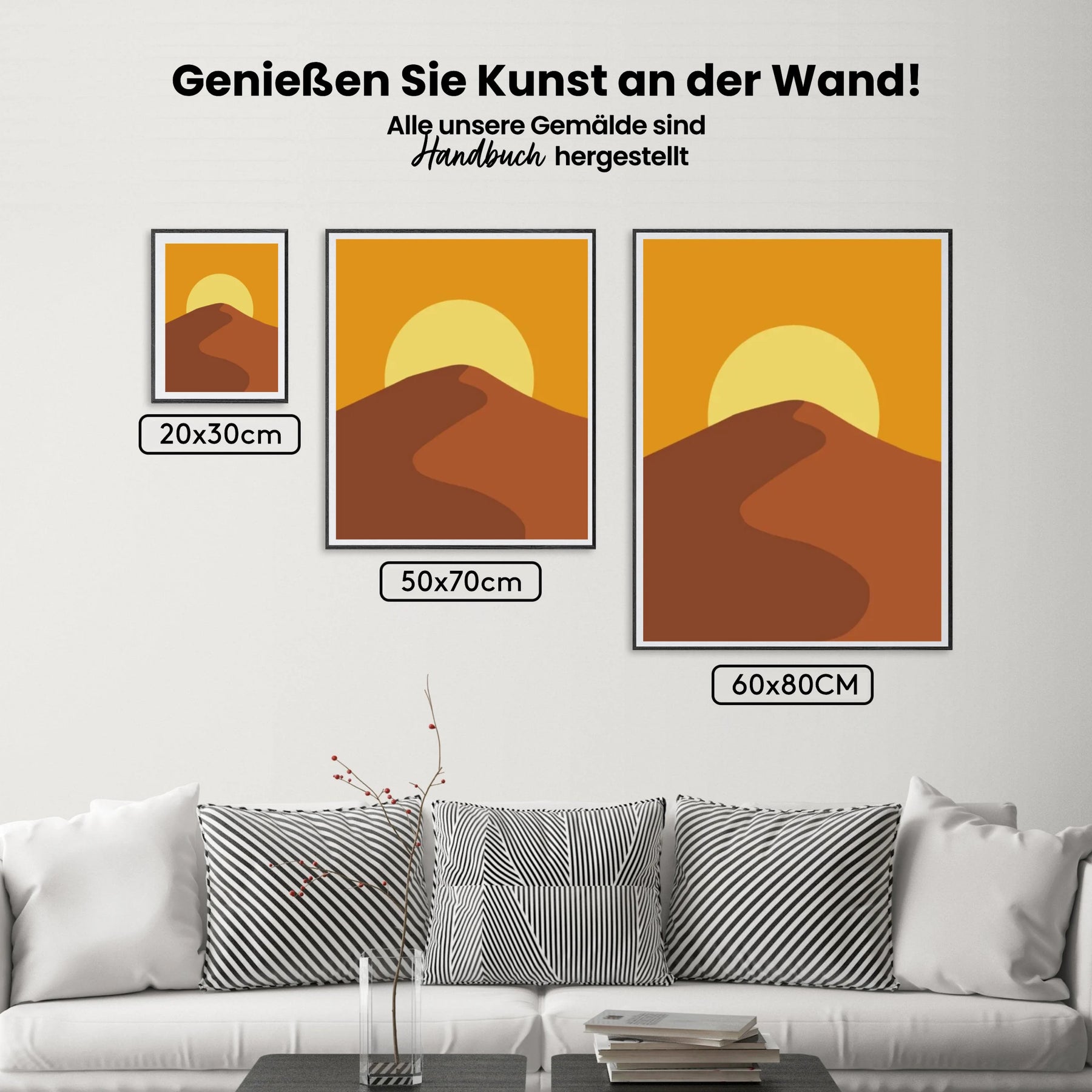 Malen nach Zahlen – Abstrakte Landschaft – 3