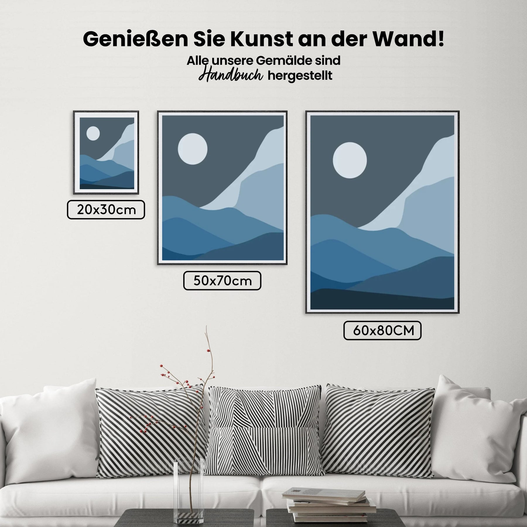 Malen nach Zahlen – Abstrakte Landschaft – 4